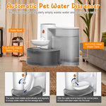 Smart 3L Automatic Pet Water Fountain – Cordless Rechargeable Cat & Dog Water Dispenser with Adjustable Volume & Timer