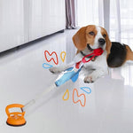 PROKEl Shark Shaped Pet Toy – Interactive Rope Ball with Suction Cup, Chew & Squeaky Training Toy for Dogs & Cats