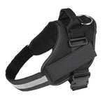 Custom Reflective No-Pull Dog Harness – Adjustable Breathable Pet Vest with Patch for Small to Large Dogs & Cats